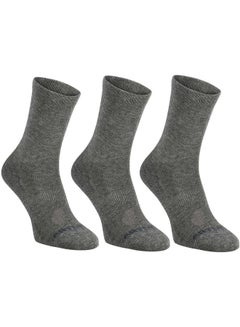 3-Pieces High Tennis Socks Set grey