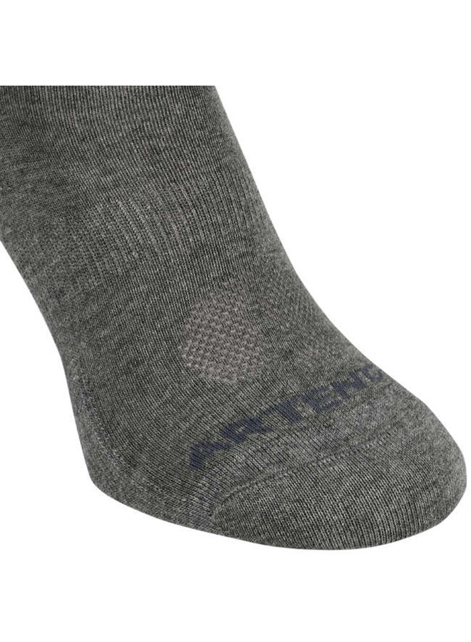 DECATHLON - 3-Pieces High Tennis Socks Set grey - Image 1