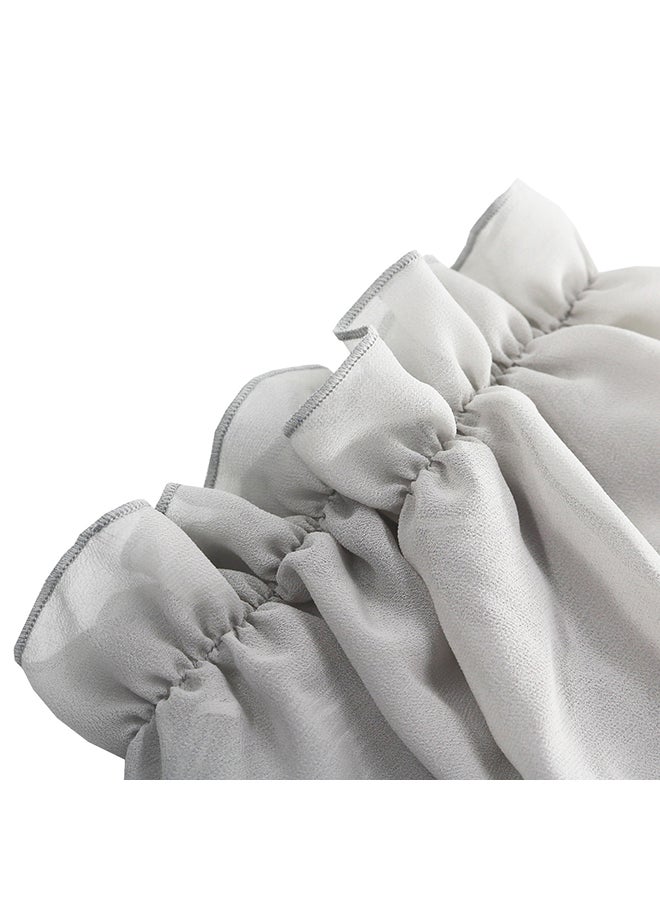 Generic - Solid Color Chiffon Air Conditioning Shirt Sun Beach Towel Raglan Sleeve Shawl Grey - Image 1