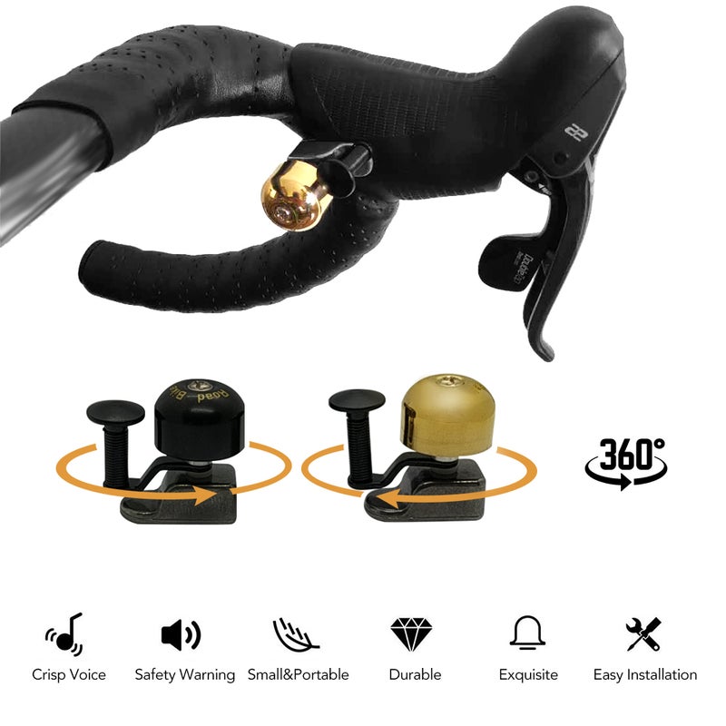 أجراس لمقود الدراجة 8.3x3.6x7سم - Image 5