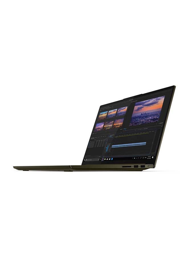 Lenovo - Yoga Creator 7 Multimedia Laptop With 15.6-Inch Display, Intel Core i7-10750H Processor/16GB RAM/1TB SSD/NVIDIA GeForce GTX 1650 4GB GDDR6 Graphic Card/Windows Dark Moss - Image 1