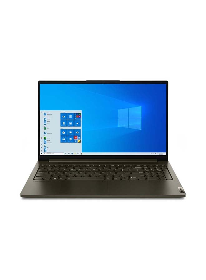 Lenovo - Yoga Creator 7 Multimedia Laptop With 15.6-Inch Display, Intel Core i7-10750H Processor/16GB RAM/1TB SSD/NVIDIA GeForce GTX 1650 4GB GDDR6 Graphic Card/Windows Dark Moss - Image 1