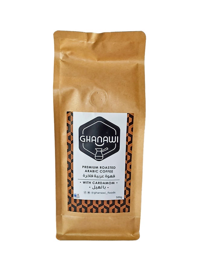 Ghanawi Premium Roasted Arabic Coffee 500grams - Image 1