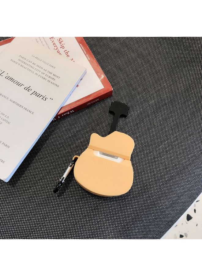 Beauenty Guitar Designed Protective Case For Apple AirPods 1/2 Beige/Brown/Black - Image 5