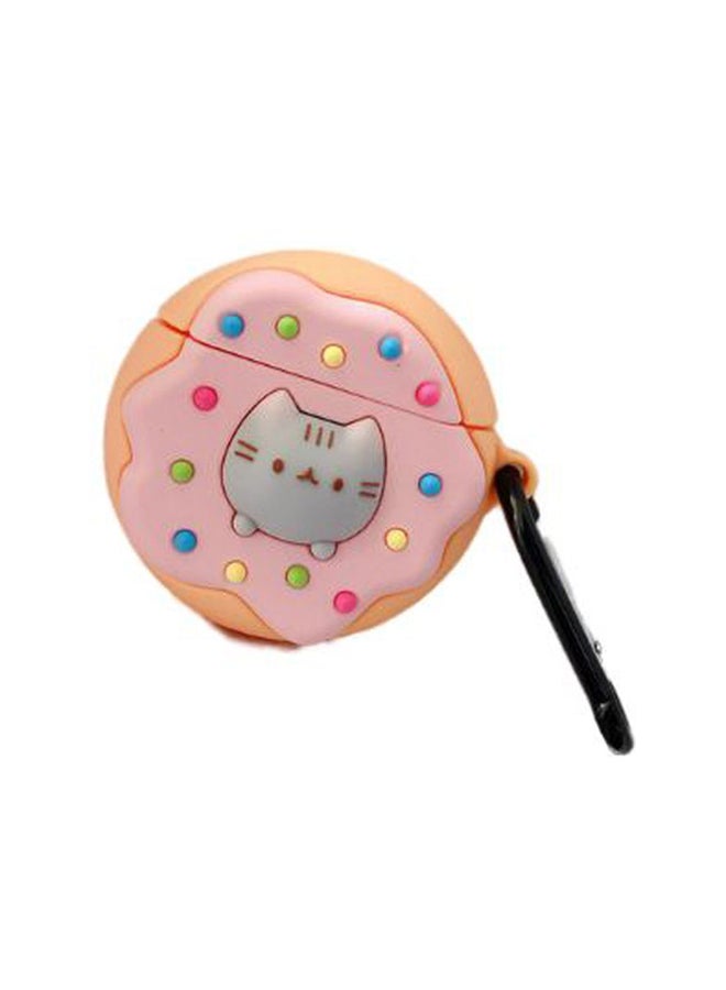 Beauenty Cute Cat Themed Protective Case Cover For Apple AirPods 1/2 Pink/Grey/Beige - Image 1