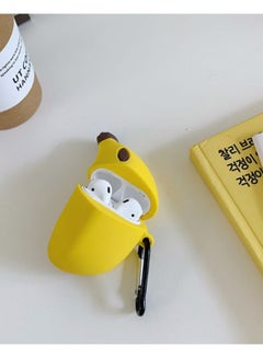 Beauenty Banana Designed Protective Case For Apple AirPods Pro 1/2 Generation Yellow/Black  - Image 5