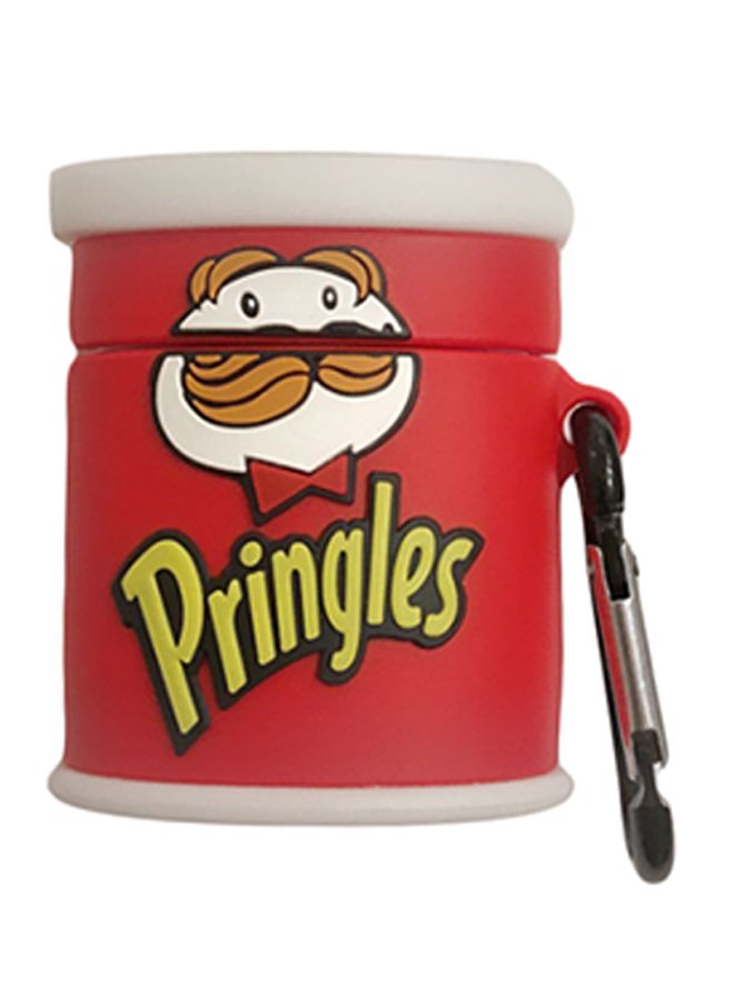 Beauenty Pringles Potato Chips Designed Protective Case For Apple AirPods 1/2 Red/White/Yellow - Image 1