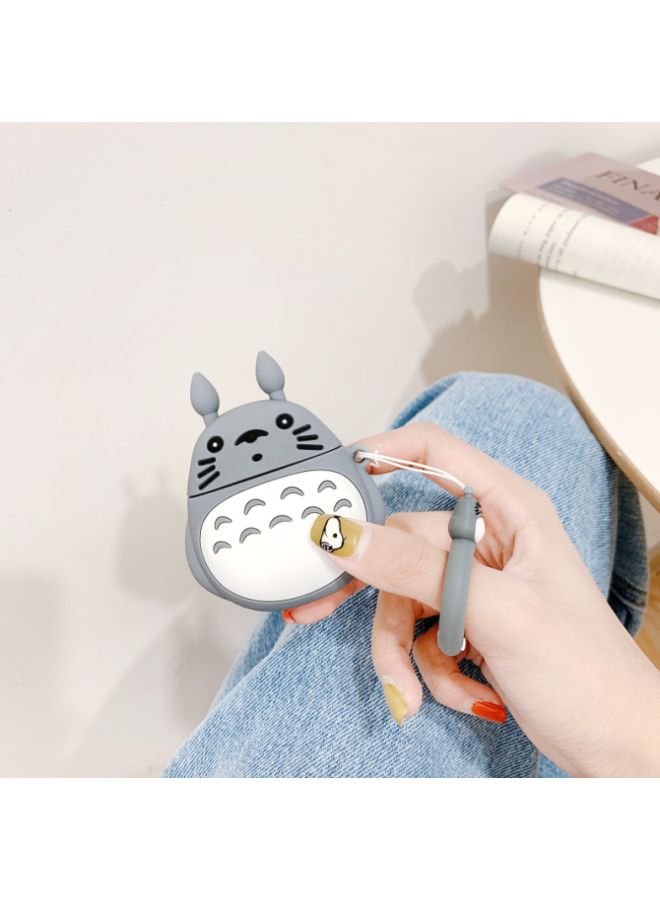 Beauenty Cartoon Shaped Protective Case For Apple AirPods 1/2 Grey/White/Black - Image 2