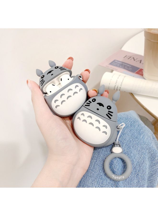 Beauenty Cartoon Shaped Protective Case For Apple AirPods 1/2 Grey/White/Black - Image 5