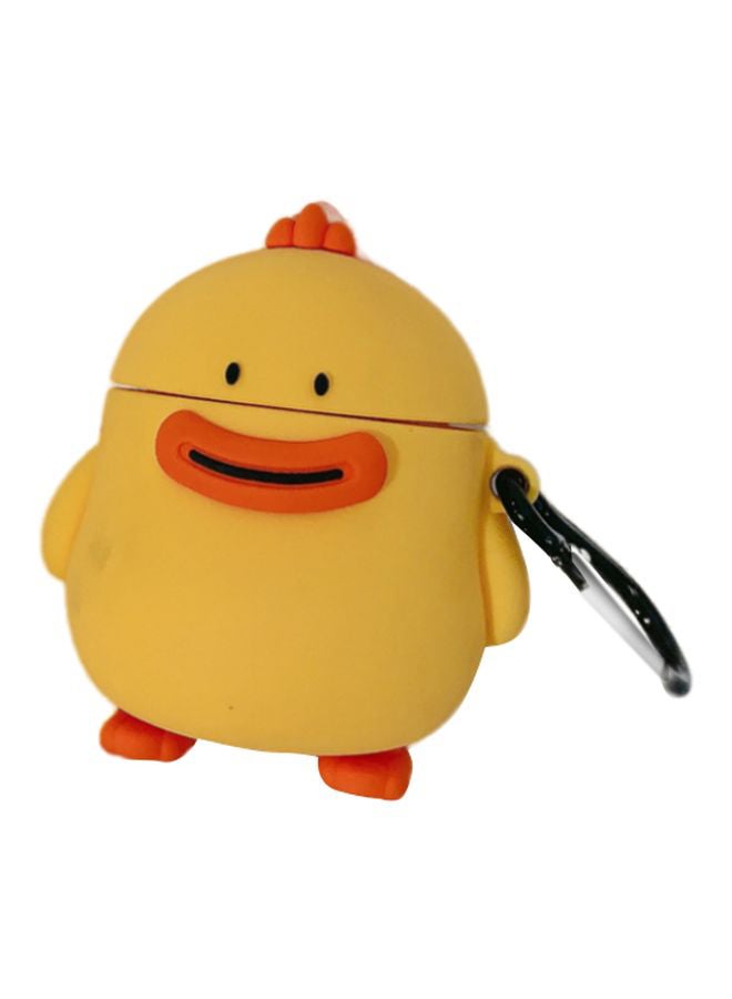 Beauenty Little Chicken Themed Protective Case Cover For Apple AirPods 1/2 Yellow/Orange/Black - Image 1