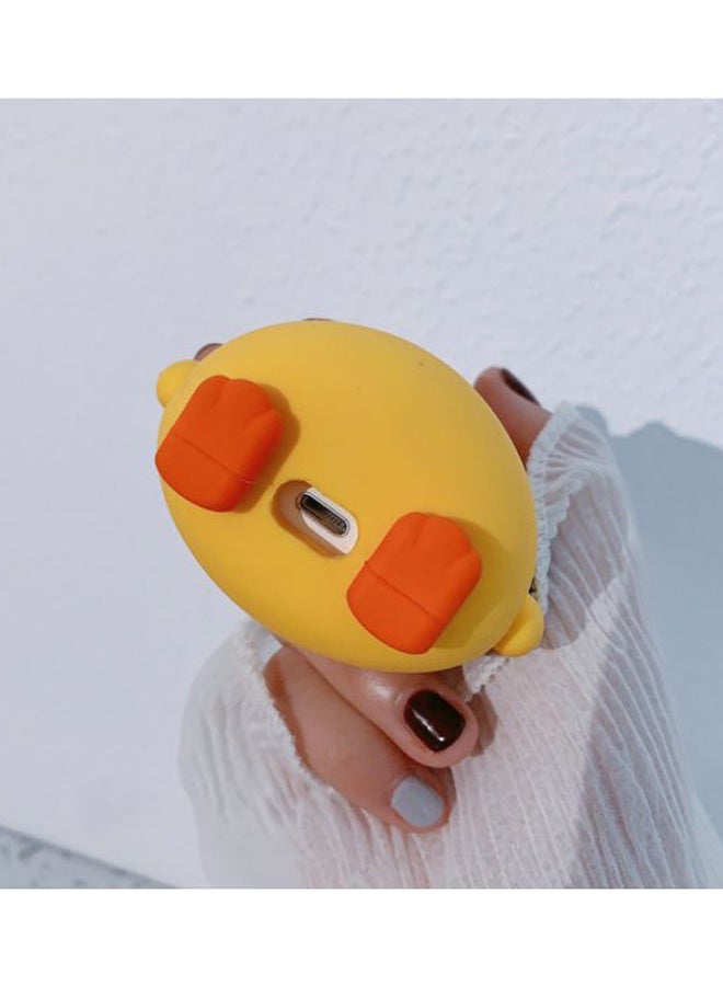 Beauenty Little Chicken Themed Protective Case Cover For Apple AirPods 1/2 Yellow/Orange/Black - Image 3