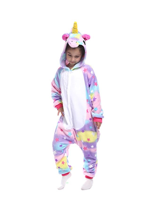 QiaoKai Unicorn Themed Comfy Onesie Multicolour  - Image 1