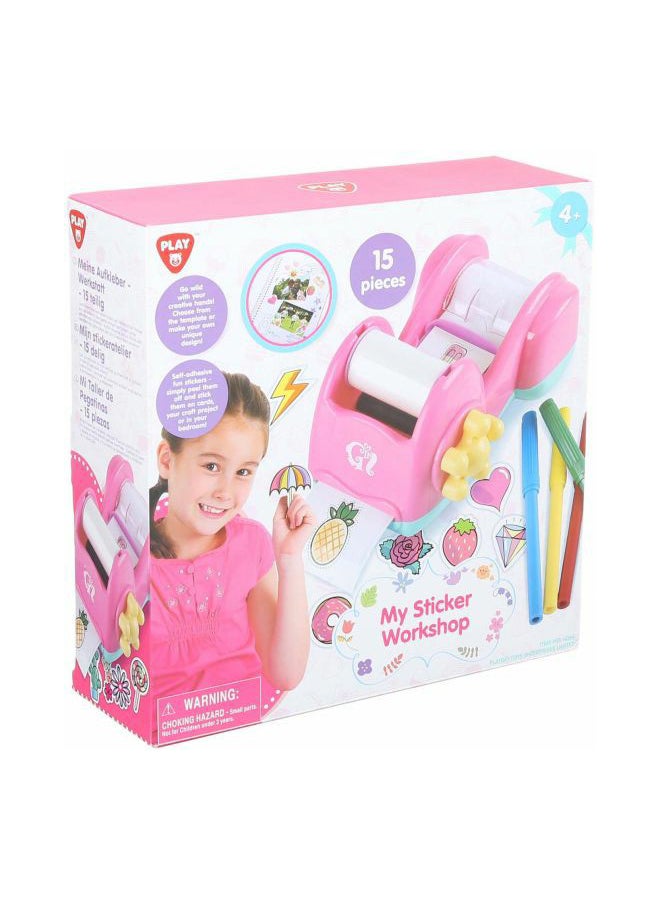 PLAYGO 15-Piece My Sticker Workshop Set