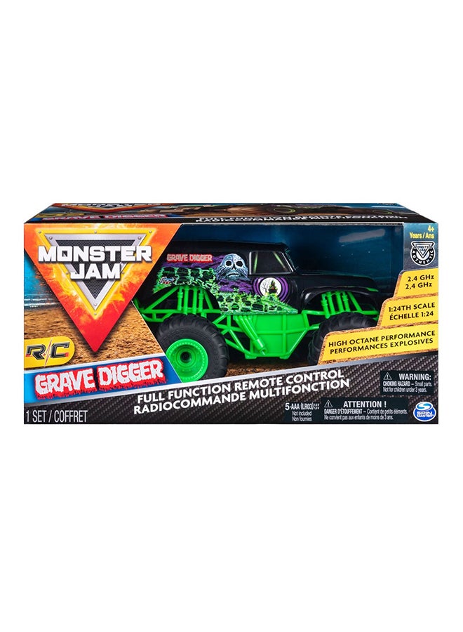 SPIN MASTER - Grave Digger With Remote Control Green - Image 1