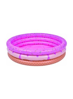 Ice Cream Shaped Inflatable Pool One Size
