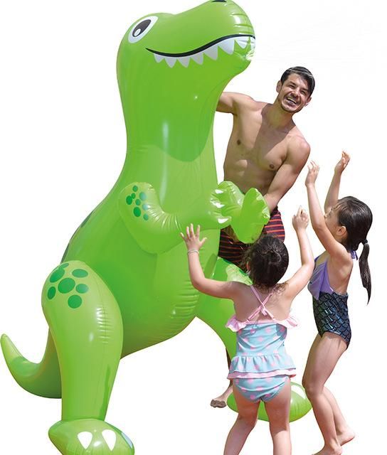 Jilong - Inflatable Dinosaur Pool Float One Size - Image 1