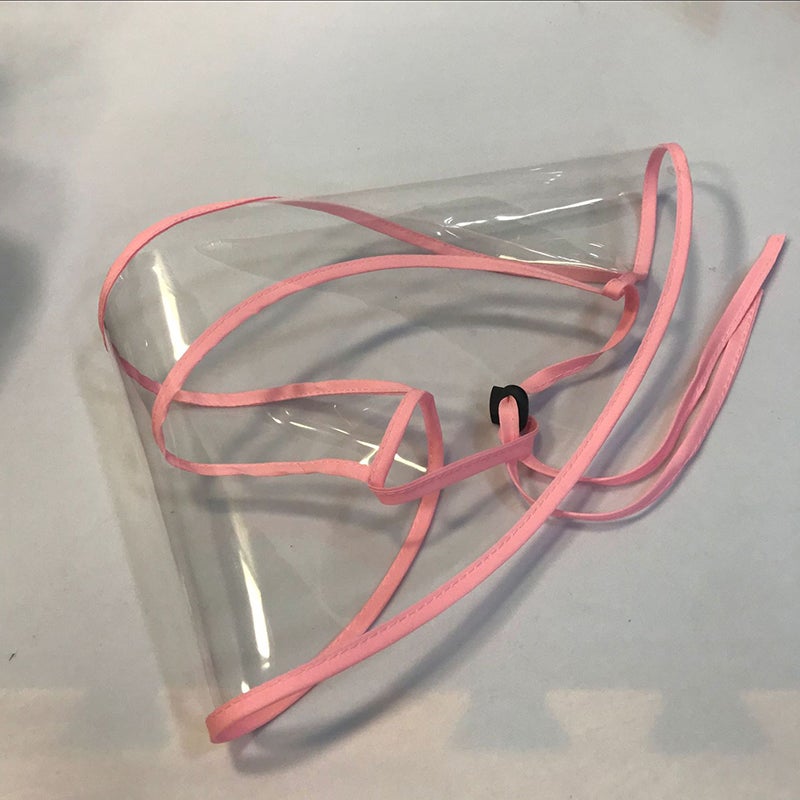 Protective Face Shield Pink/Clear  - Image 4