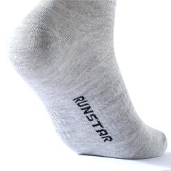 Generic 12 Pairs Of Solid Ankle Length Socks White  - Image 4