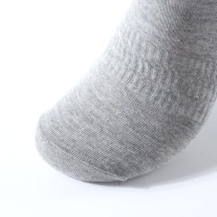 Generic 12 Pairs Of Solid Ankle Length Socks White  - Image 5