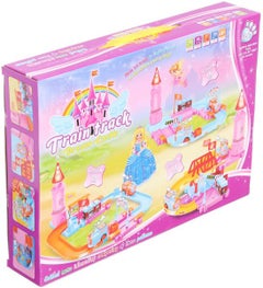 KEESS 30-Piece Dream Castle Train Race Track Set Multicolor 90 x 50cm  - Image 2