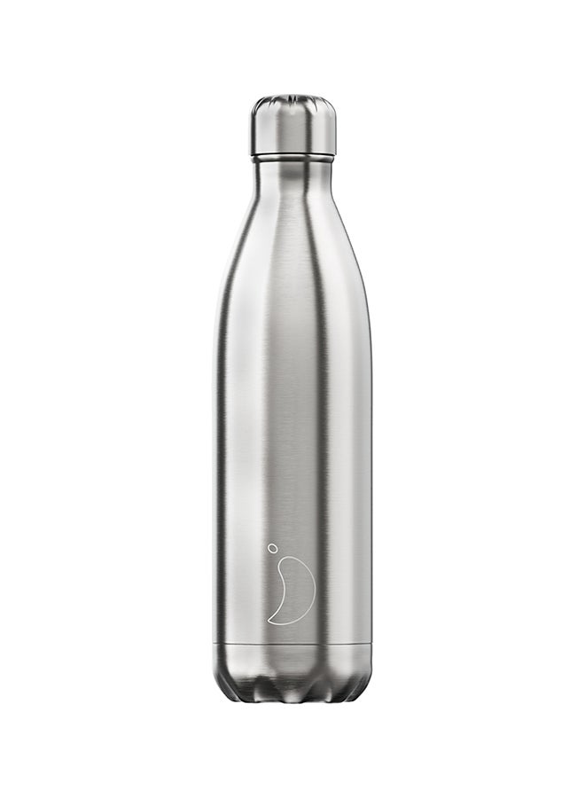 Chilly's - Water Bottle Silver - Image 1