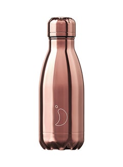 Chrome Water Bottle Rose Gold