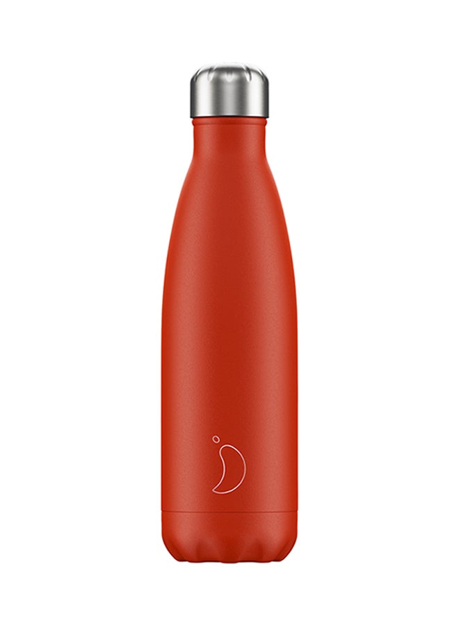 Chilly's - Neon Water Bottle Red - Image 1