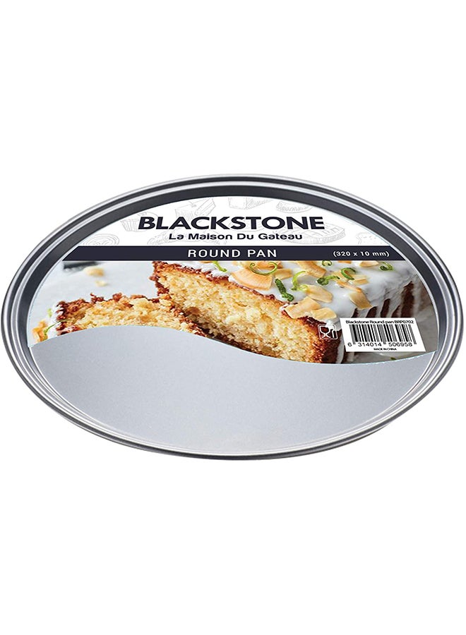 BLACKSTONE Round Non-Stick Baking Pan Grey 32cm - Image 1