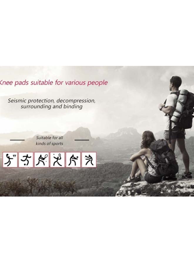 بيوينتي وسادة للركبة بتصميم مطاطي تسمح بالتهوية 28-34سم - Image 3