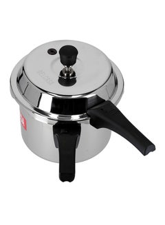 DELCASA Stainless Steel Dishwasher Safe Pressure Cooker Silver 5Liters  - Image 2