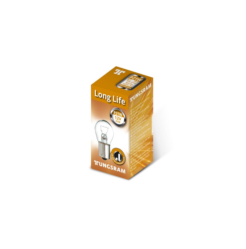 Tungsram - Long Life Lamp P21W 12V 21W - Image 1