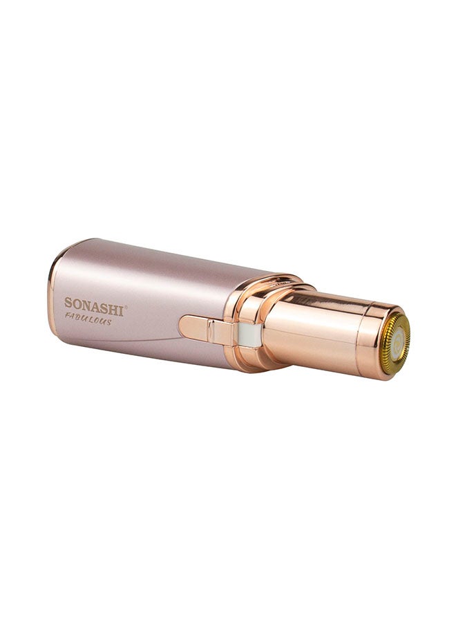 SONASHI 2-Piece Fabulous Facial And Brows Epilator Set SLD-822 + SLD-823 Bundle Rose Gold  - Image 4