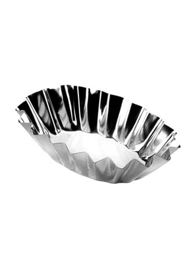 تسكوما طقم قوالب على شكل سلة من 6 قطع فضي 3x12x16سم - Image 1