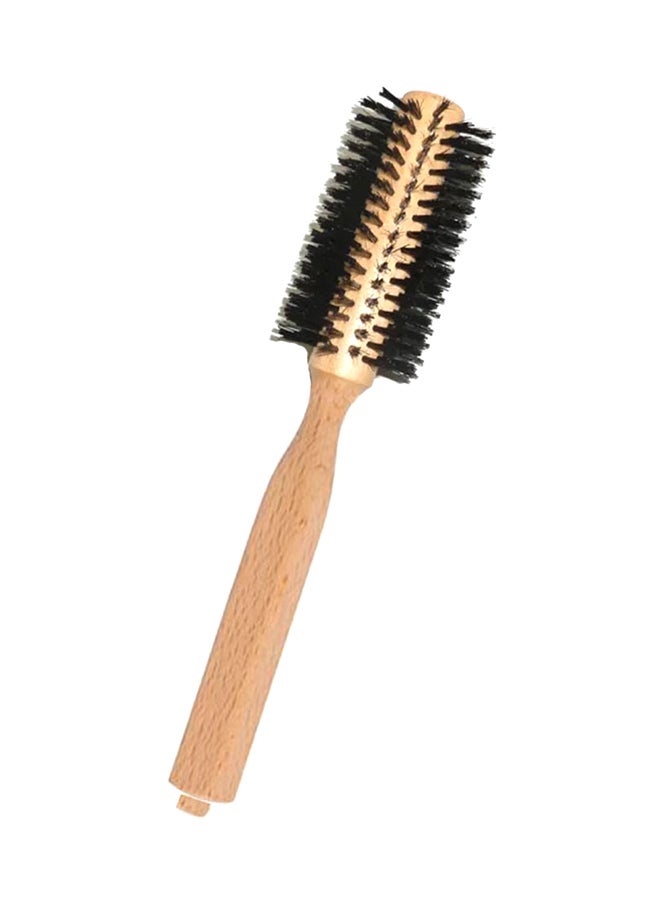 Hair Styler Round Brush Black/Brown - Image 1