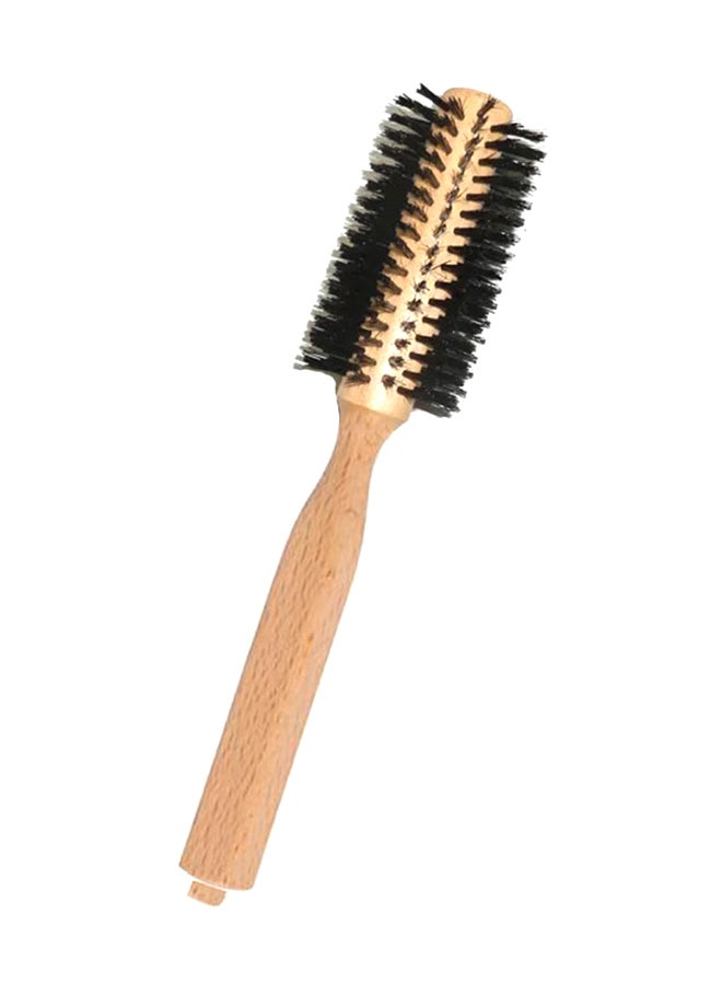 Hair Styler Round Brush Black/Brown - Image 2
