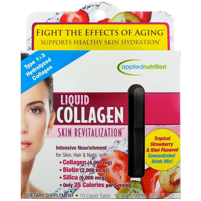 Applied Nutrition 10-Piece Liquid Collagen Skin Revitalization 100ml - Image 1