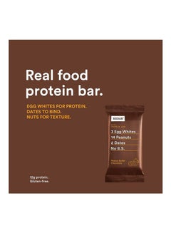 RXBAR Pack Of 12 Peanut Butter Chocolate Protein Bars  - Image 4