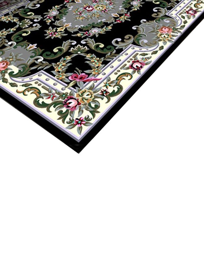Angel city 3D Geometric Pattern Rugs Fashion Modern Area Rugs Non-Slip Floor Carpet For Living Room Bedroom And Kitchen Polyester Multicolour 40X60cm - Image 1