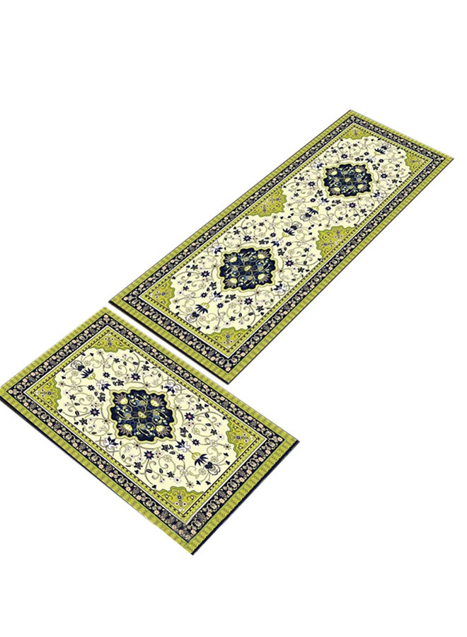 Angel city - European Style Big Flower Kitchen Floor Mat Multicolour 40X60centimeter - Image 1