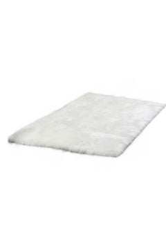 Ultra Soft Fluffy Wool Carpet White