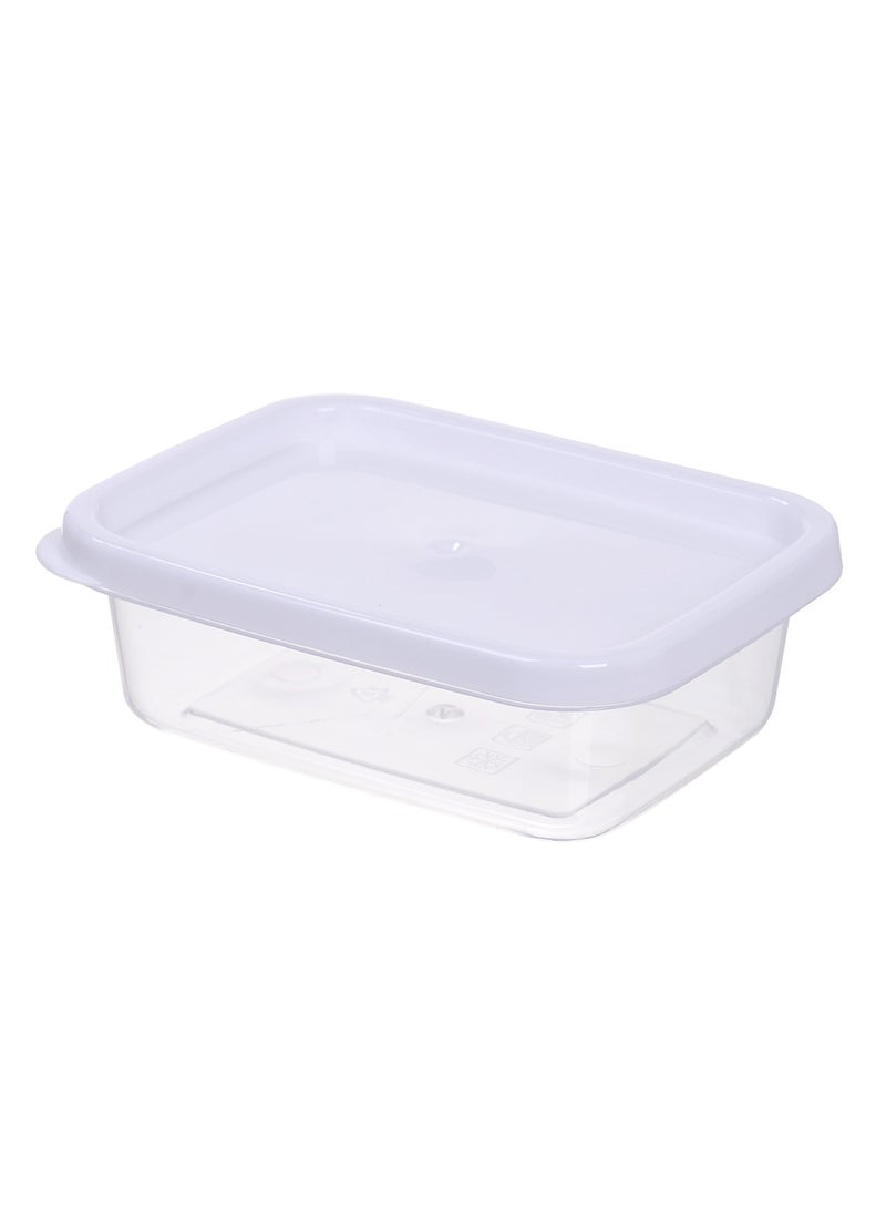 Amal 17 Piece Plastic Food Container Set - Spill Proof Lids - Food Storage Box - Storage Boxes - Kitchen Cabinet Organizers - White White 17-Piece - Image 2