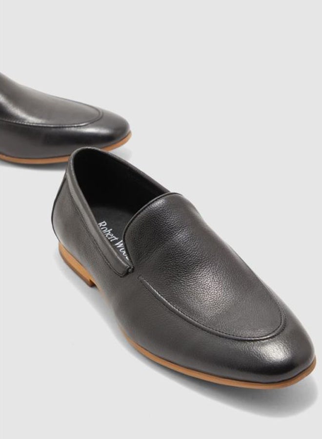 Robert Wood By Namshi Faux Suede Chukka Loafer Black  - Image 4