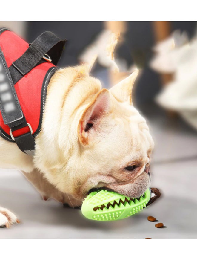 Silicone Dog Chew Toy Green 14.7cm - Image 2