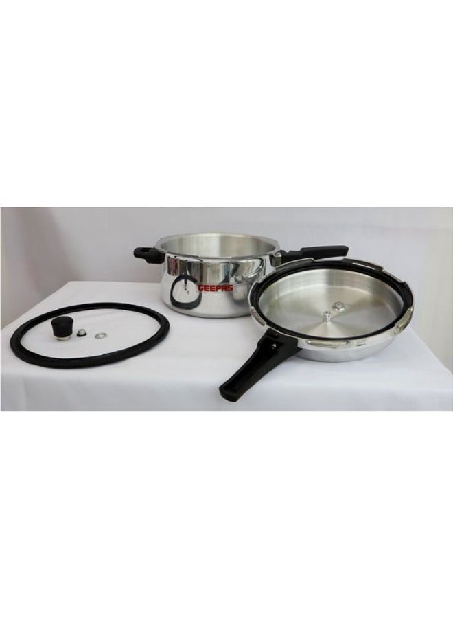 Aluminium Premium Quality Induction Compatible Base NonStick Pressure Cooker 7.5Liters