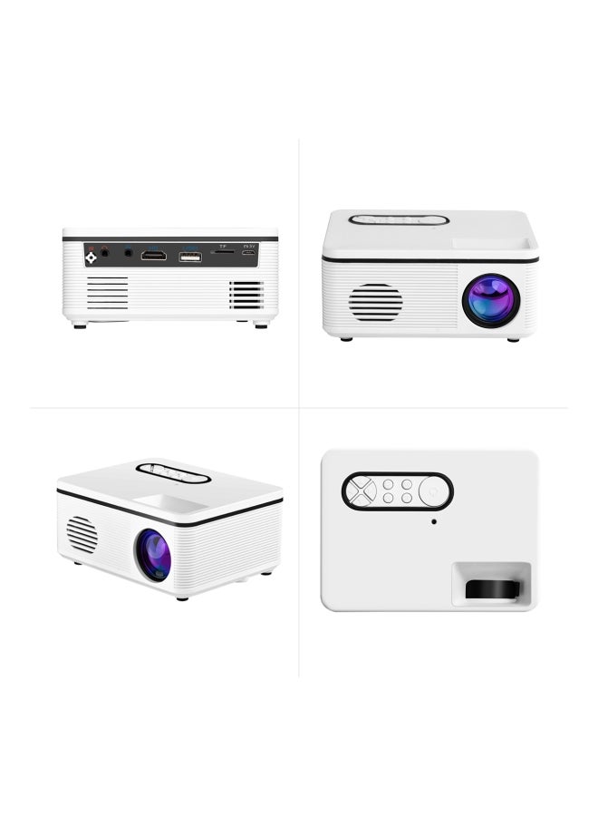 أيبيسي جهاز بروجيكتور LED محمول بشدة سطوع 600 لومن OS3937W-UK أبيض - Image 2