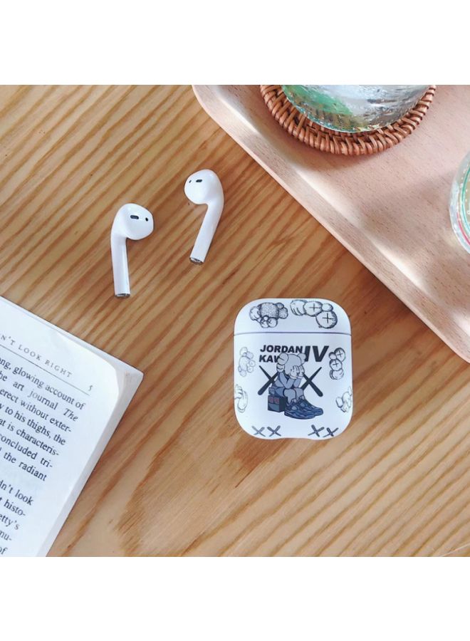 Beauenty Chao Themed Protective Case Cover For Apple AirPods 1/2 Black/White - Image 4