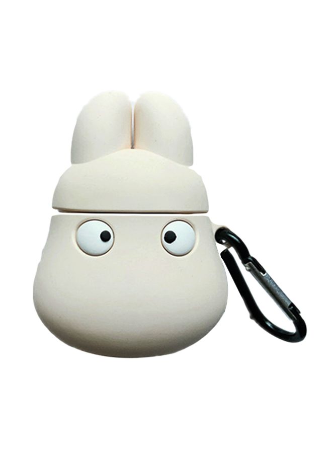 Beauenty Smart Cartoon Themed Protective Case Cover For Apple AirPods 1/2 White/Black  - Image 1