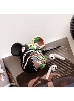 Beauenty Camouflage Themed Protective Case Cover For Apple AirPods Pro Red/Black/Green  - Image 5