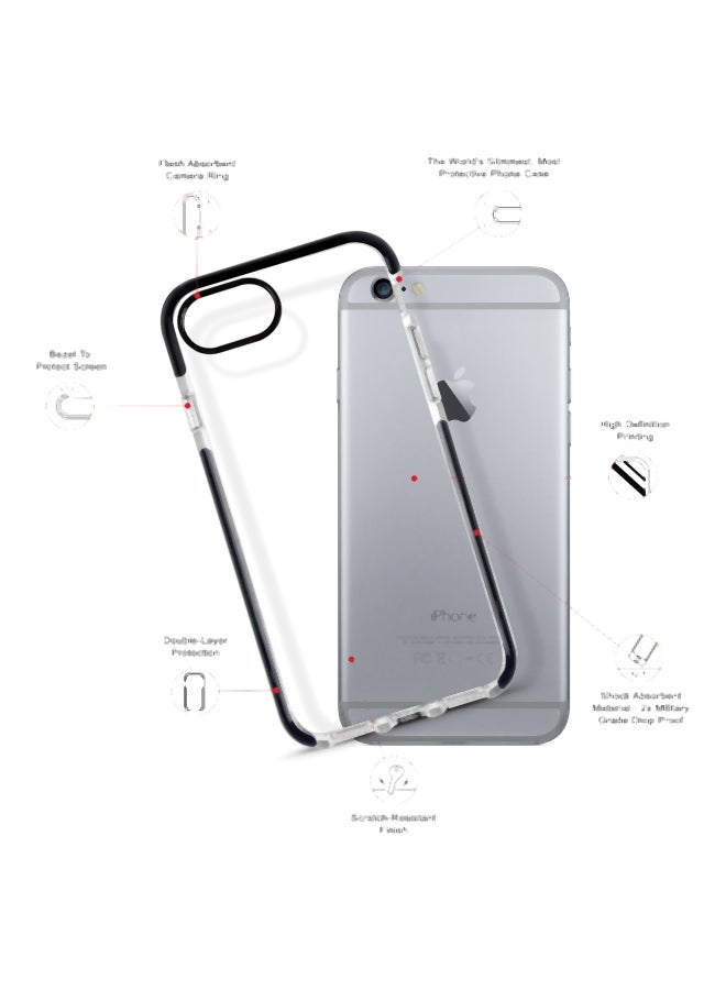 Stylizedd Impact Pro Wanderlust Printed Case Cover For Apple iPhone 6s/6 Red/White/Black - Image 2