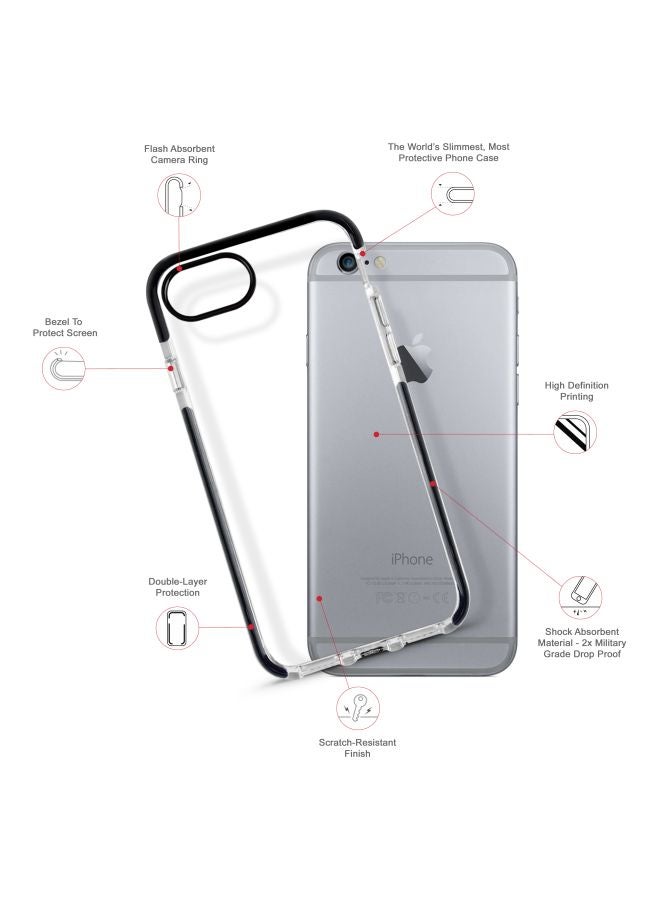 Stylizedd Impact Pro Series Bazinga Printed Case Cover For Apple iPhone 6s/6 Clear/Red/Yellow - Image 2